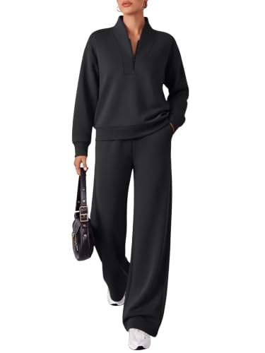 EFAN Womens Sweatsuits 2 Piece Lounge Sweat Sets Modal Blend Tracksuits