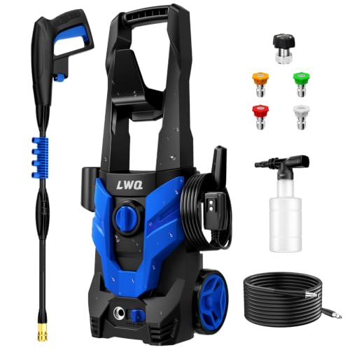 Pressure Washer, Power Washer with 4 Quick Connect Nozzles, High Pressure