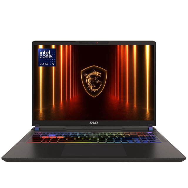 MSI Vector 16 Gaming Laptop (2025): 16" (2560 x 1600) 240Hz Display, Intel Core Ultra 9 275HX, NVIDIA RTX 5080, 32GB DDR5 RAM, 2TB SSD, Now