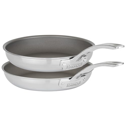 Viking PureGlide Pro 3-Ply Nonstick Frying Pans, Made without PFAS, 2-Piece