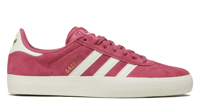 Adidas Gazelle ADV Shoes - Dual Magenta/Cream White/Gold Metallic ON SALE