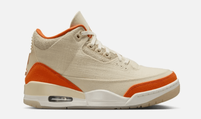 AIR JORDAN 3 RETRO FOSSIL/STARFISH/SAIL ON SALE