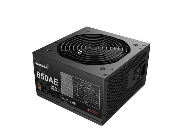 RAIDMAX RX-850AED 850W Power Supply, ATX 3.1 PCIe Gen 5 Ready, C Tier on SPL List