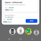 Isopure whey 1kg @ 1923 : Search whey on Swiggy Instamart Different locations, different deals.