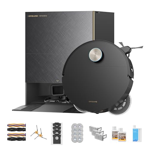 dreame X60 Max Ultra Complete Robot Vacuum and Mop, Dual Al Cameras