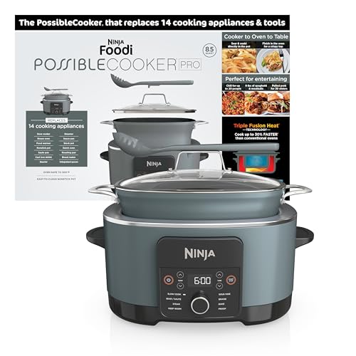 Ninja® PossibleCooker™ PRO 8-in-1, 8.5-qt, Sea Salt Gray, MC1001