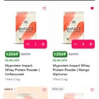Myprotein whey 1750rs after card offer! Zepto, chennai