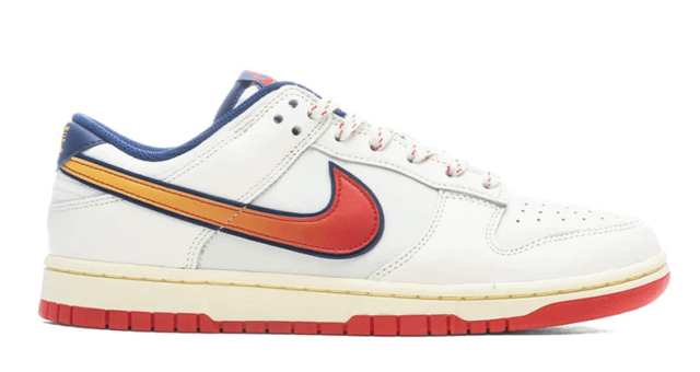 Nike Dunk Low Retro SE 'Retro Lettering' Pale Ivory/Sail/University Gold/Light Crimson ON SALE