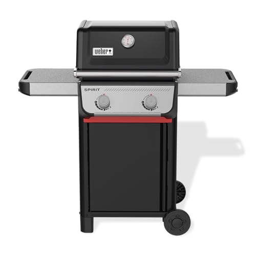 Weber® Spirit® E-210 Gas Grill, Outdoor Cooking, Small Propane Grill, Black
