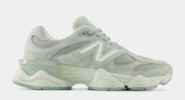 New Balance 9060 Mens Lifestyle Shoes Mosaic Green/Sea Salt ON SALE