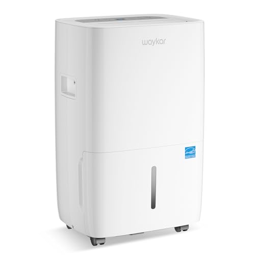 Waykar 80 Pints 5000 Sq. Ft 2025 Energy Star Dehumidifier for Basement