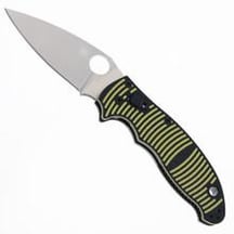 WMK Spyderco Manix 2 Salt.Black and yellow G10 handle. Magnacut blade. Works with code 'Close' for ~