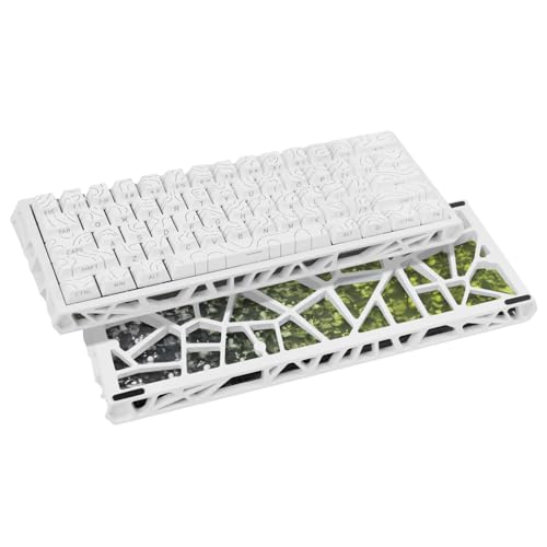 NC61 Magnetic Switch Mechanical Keyboard 61-Key Compact White