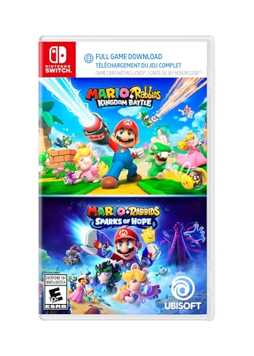 Mario + Rabbids Kingdom Battle and Sparks of Hope (Code in Box)