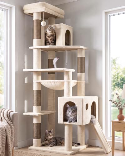 Globlazer F70 Pro Heavy Duty Cat Tree Tower for Indoor Cats Large