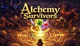 Save 75% on Alchemy Survivors on Steam