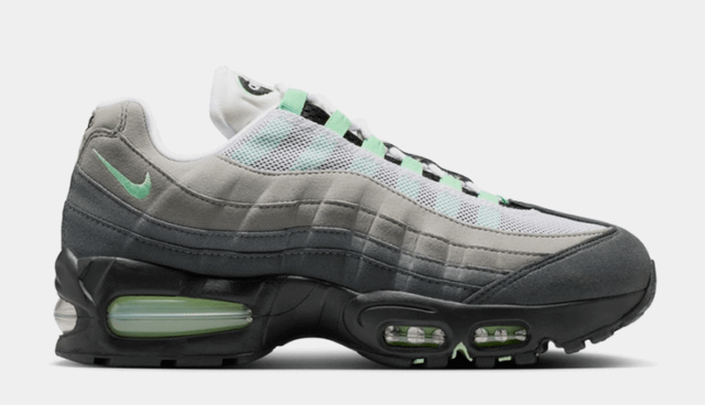 Nike Air Max 95 Big Bubble Black/Fresh Mint/White/Medium Grey ON SALE