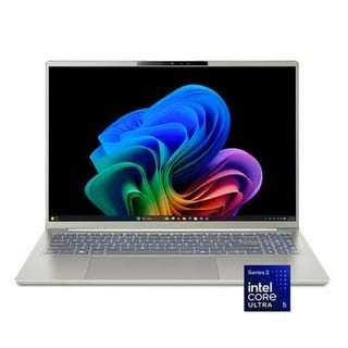 Acer Swift Go 16 AI Copilot+ PC; 16 2K (1920 x 1200) OLED Touch Display, Intel Core Ultra 5 322, Intel Graphics, 16GB RAM, 512GB SSD, Now