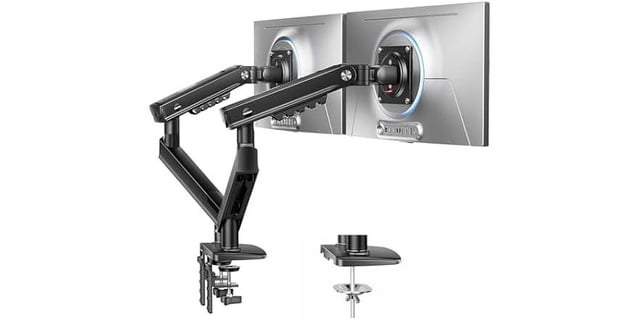 HUANUO FlowLift Pro Dual Monitor Mount