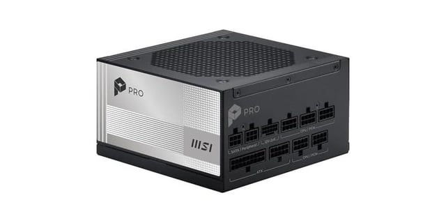 MSI PRO Modular Gaming 850W Power Supply