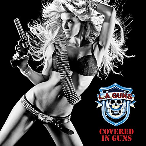 L.A. Guns - Covered In Guns [Red & Blue]