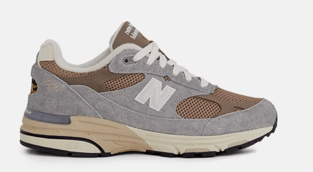 NEW BALANCE TEDDY SANTIS X 993 SHADOW GREY/DRIFTWOOD ON SALE