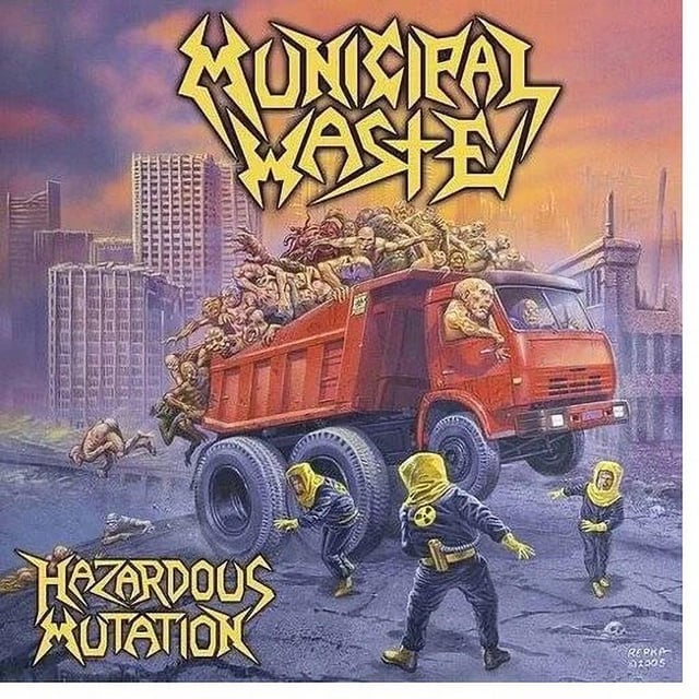 Municipal Waste- Hazardous Mutation, Red Vinyl - (Walmart)