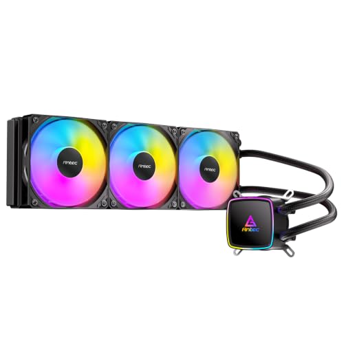 Antec Ultra 360 ARGB Liquid CPU Cooler, 3x120mm PWM Fan's White or Black