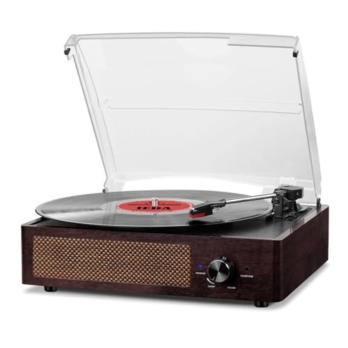 50% LIMITED TIME OFF on a Fast-Selling Portable Retro Vinyl Record Player with Stereo Speakers – Now