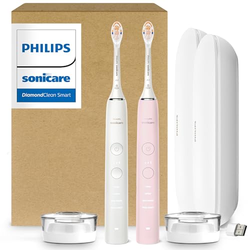Philips Sonicare DiamondClean 9000 Electric Toothbrush Bundle, HX9912/72
