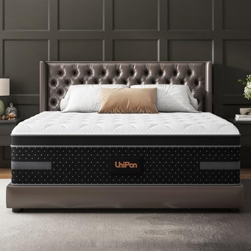 14 inch Queen Size Mattress, Hybrid Mattress in a Box with Zoned