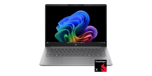 HP 14 OmniBook, 2K OLED, Snapdragon X, 16GB, 256GB