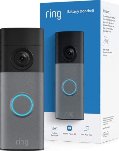 ⚡ [SMART HOME] Ring Battery Doorbell 2K (Newest Model)