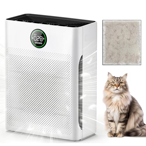 MOOKA Air Purifier for Home Large Room up to 2200 Ft², H13