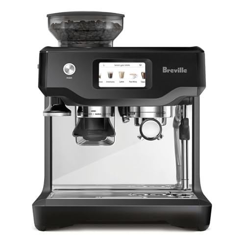 Breville BES880BTR Barista Touch Espresso Machine, Black Truffle