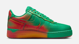 🔥NIKE AIR FORCE 1 LOW STADIUM GREEN/BRIGHT CRIMSON/LASER ORANGE ON SALE