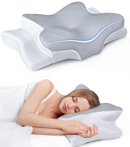 Ultra Pain Relief Cooling Pillow for Neck Support at