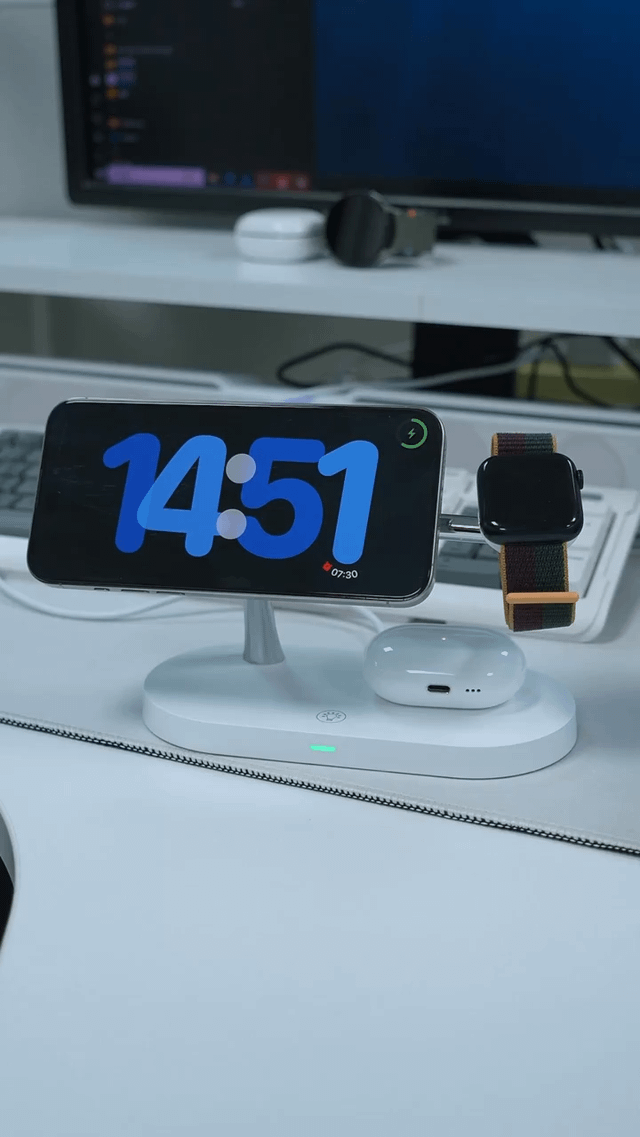 3 in 1 Wireless Charger Stand