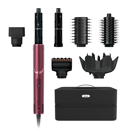 Shark FlexStyle, Air Multi-Styler & Drying System, Black Cherry, HD457CR