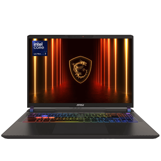 MSI Vector 16" 144Hz Gaming Laptop, Intel Core Ultra 7 255HX, NVIDIA GeForce RTX 5070 Ti, 16GB DDR5 RAM, 512GB SSD (2026)