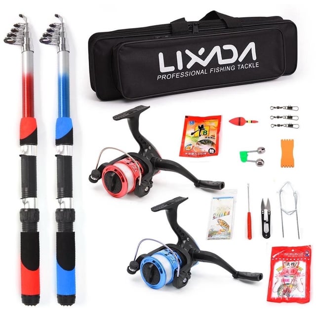 Walmart: Lixada Fishing Rod Reel Combo Full