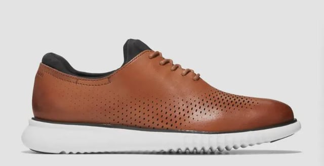 Cole Haan Men's 2.ZERØGRAND Laser Wingtip Oxfords ON SALE