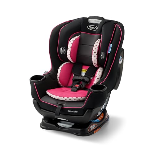 Graco Extend2Fit 2-in-1 Convertible Car Seat, Kenzie