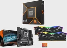 9600X + 32GB 6000c38 Teamgroup Ram + B850M Eagle WiFi 6E + 240mm AIO