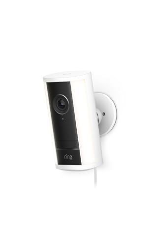 Ring Spotlight Cam 4K Pro (newest model), Plug-In, Home or business security,