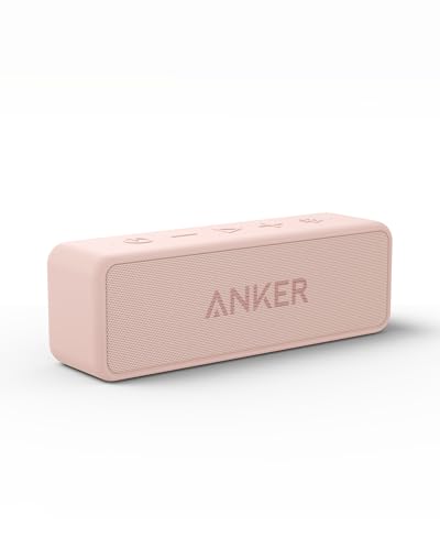 Anker soundcore 2 Portable Bluetooth Speaker, 24-Hour Playtime, IPX7