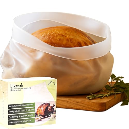 Amazon Prime : Reusable Silicone Turkey Bag on Sale