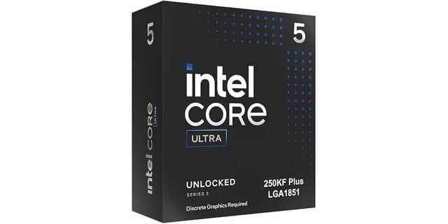 US ONLY WOOT intel ultra Core 5 250KF