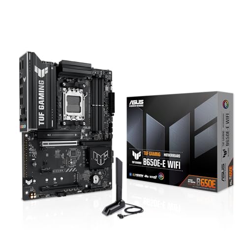[ ASUS TUF GAMING B650E-E WIFI AMD AM5 B650 ATX motherboard