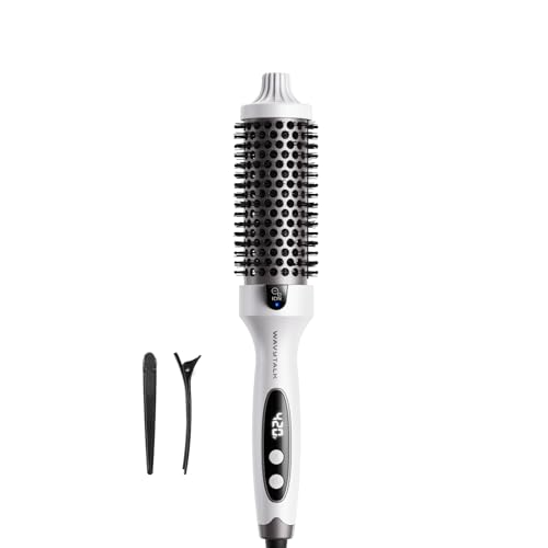 Wavytalk Thermal Brush Blowout Boost 1.5″ Heat Round Brush for Blowout Look